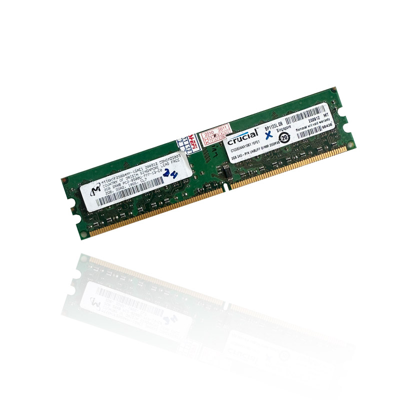 200966-2 رم میکرون Micron 2GB DDR2 1066Mhz استوک