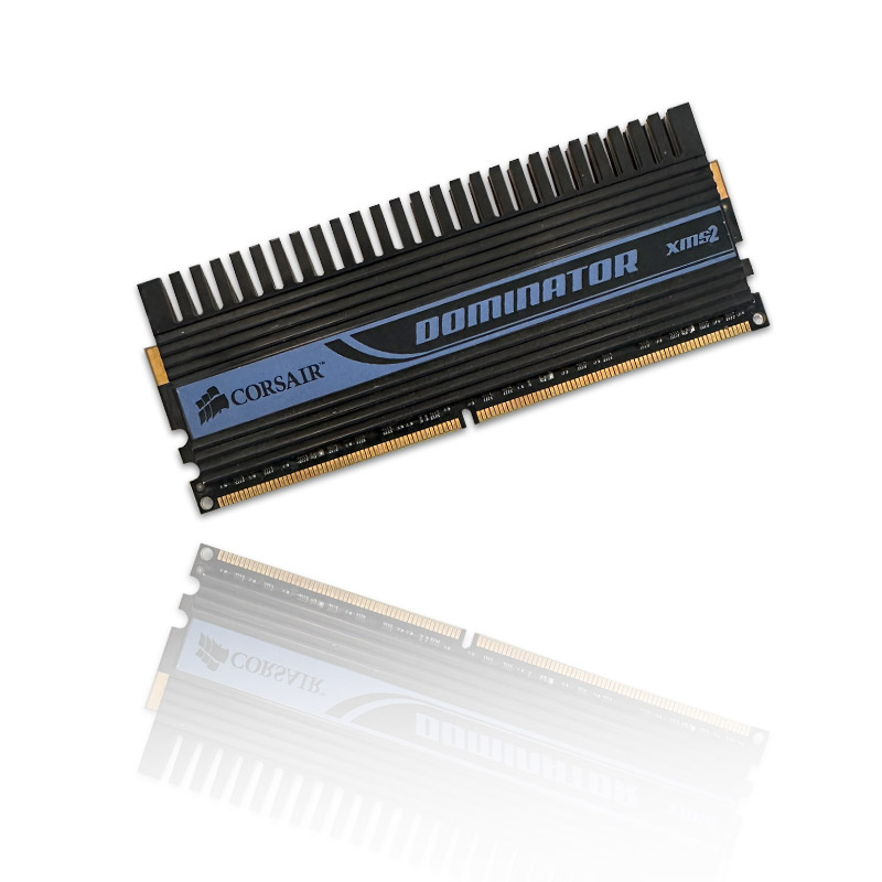 200989-2 رم کورسیر Corsair Dominator XMS2 1GB DDR2 1066Mhz استوک - Image 1