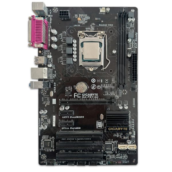 باندل مادربرد GIGABYTE GA-P81-D3 + Intel Core i5 4590