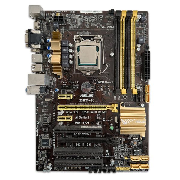 باندل مادربرد ایسوس ASUS Z87-K + Core i5 4670k استوک