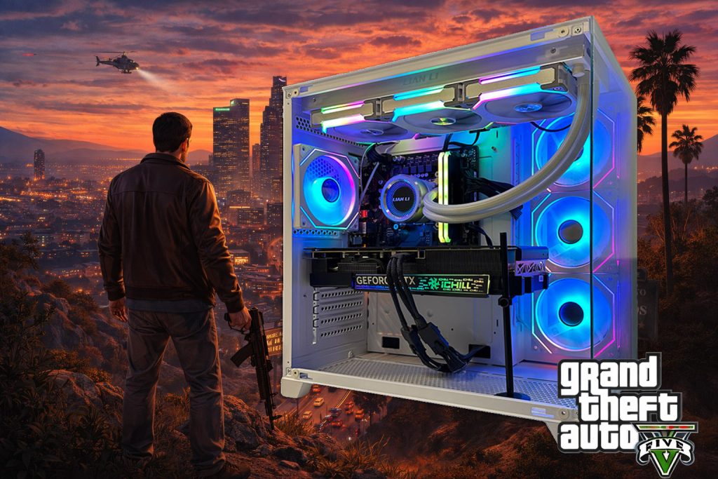سیستم کامپیوتر بازی gta v