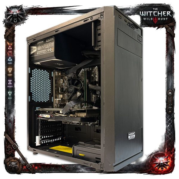 کامپیوتر گیمینگ بازی The Witcher 3 Low با 6 ماه گارانتی