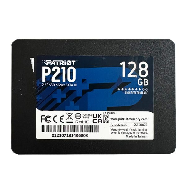 هارد اس اس دی پاتریوت Patriot P210 128GB SSD 99 استوک