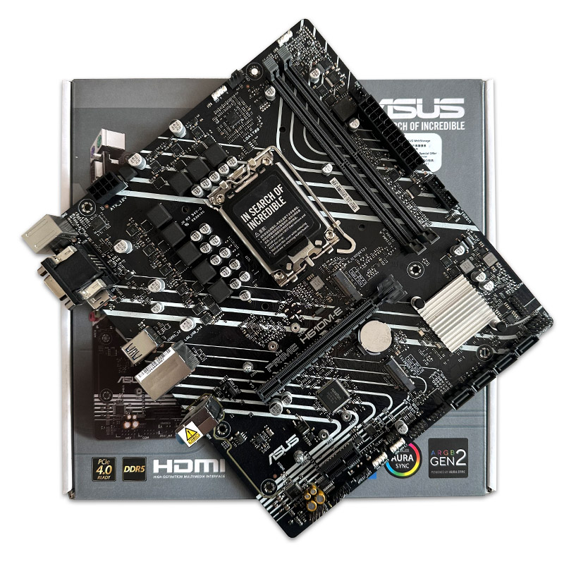 ASUS PRIME H610M-E Ddr5 (2) مادربرد ایسوس ASUS PRIME H610M-E Ddr5 استوک در حد نو گارانتی تا 1406/12 - Image 1