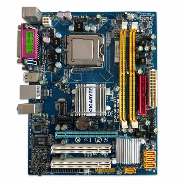 باندل مادربرد Gigabyte GA-G31M-S2L + Intel Pentium E2180 استوک