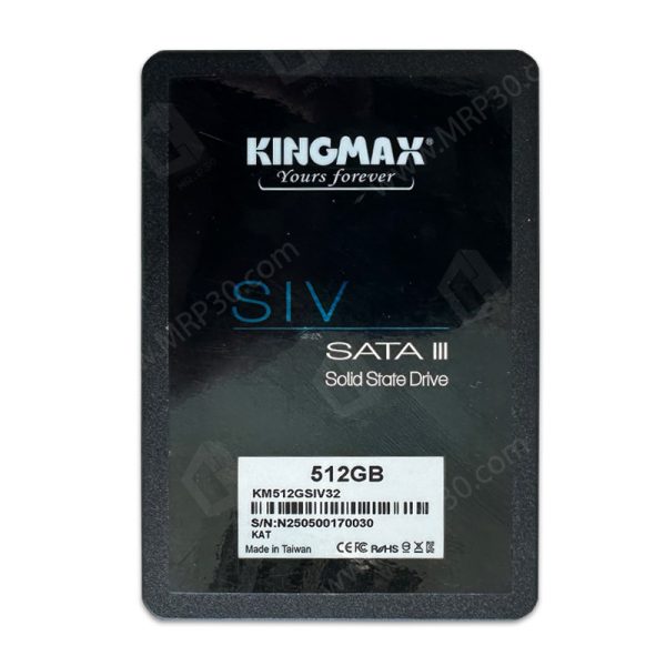 حافظه کینگ مکس Kingmax SIV 512GB SSD استوک در حد نو