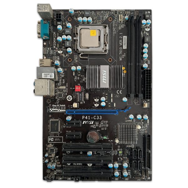 MSI P41-C33 + E8500