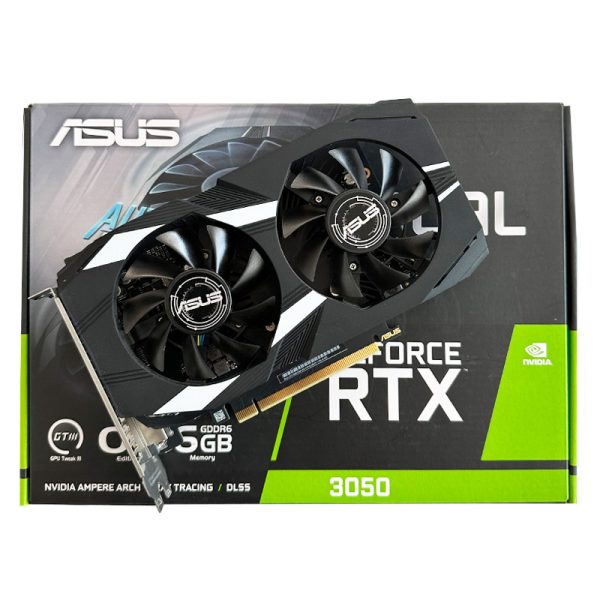 کارت گرافیک ASUS Dual RTX 3050 OC 6G GDDR6