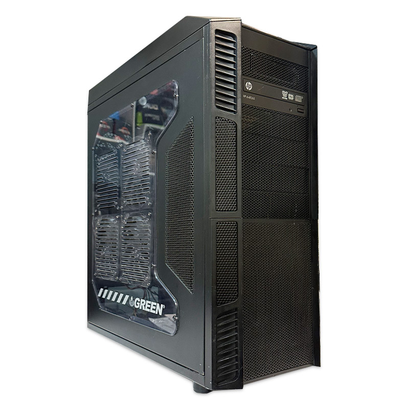 6372-3 قاب کیس کامپیوتر گرین Green X9 Predator استوک - Image 1