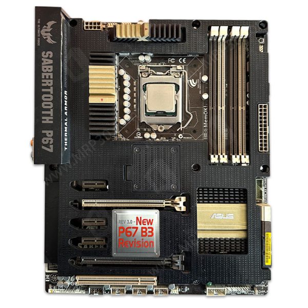 باندل مادربرد Asus Sabertooth P67 + I7 2600K