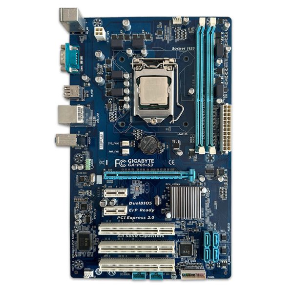 باندل مادربرد GIGABYTE P61A-S3 + I3 2120 استوک