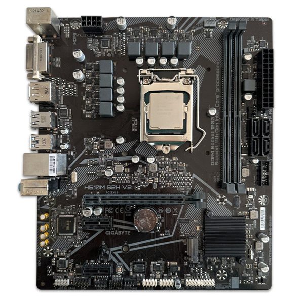 باندل مادربرد Gigabyte H510M S2h V2 + i5 10400 استوک در حد نو