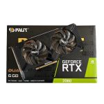 کارت گرافیک Palit RTX 2060 Dual 6G GDDR6 استوک در حد نو