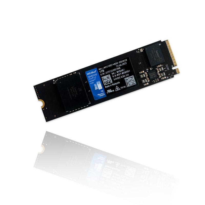 300499-4 حافظه اس اس دی Western Blue SN5000 NVMe M.2 1TB استوک در حد نو گارانتی تا 1406/06
