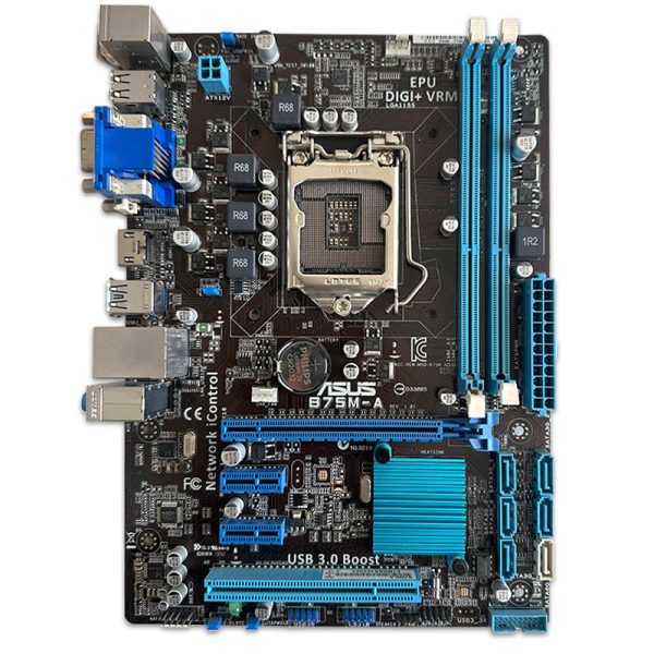 مادربرد ایسوس ASUS B75M-A استوک