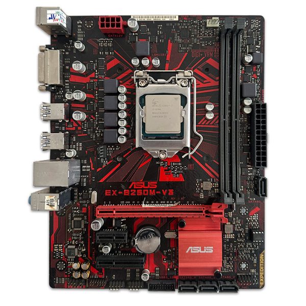 باندل مادربرد ASUS EX-B250M-V3 + i7 6700
