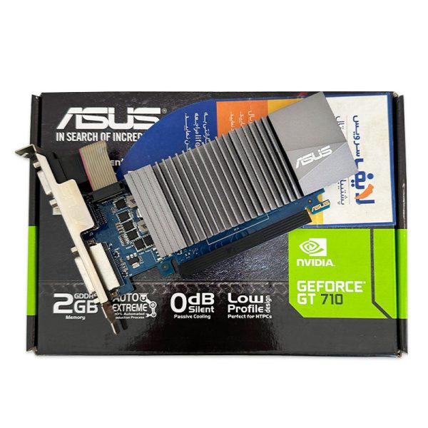 کارت گرافیک ایسوس ASUS GT 710 SL 2G GDDR5 استوک