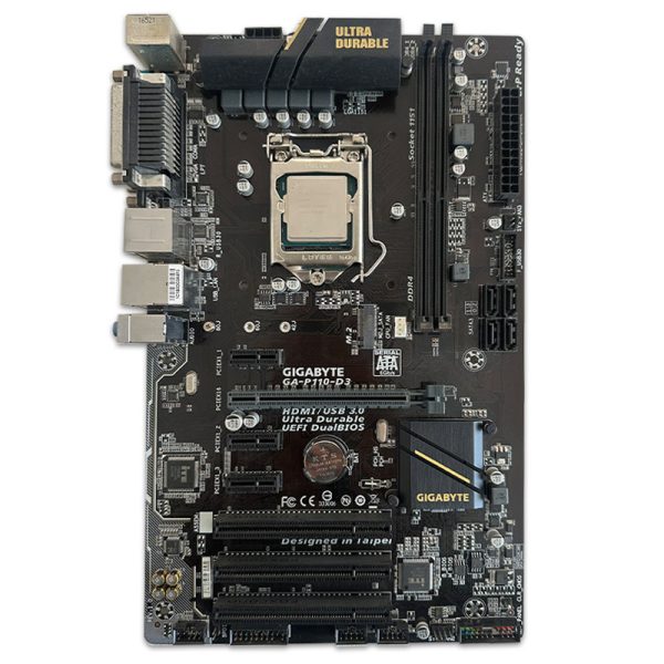 باندل مادربرد Gigabyte P110 D3 + G4400