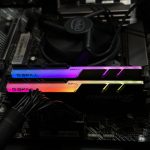 پک رم Trident Z RGB 16GB (8x2) DDR4 3000Mhz استوک در حد نو با گارانتی