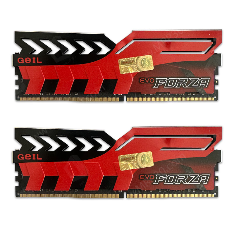201051 پک رم Geil EVO FORZA 16GB (8x2) DDR3 3200Mhz استوک در حد نو