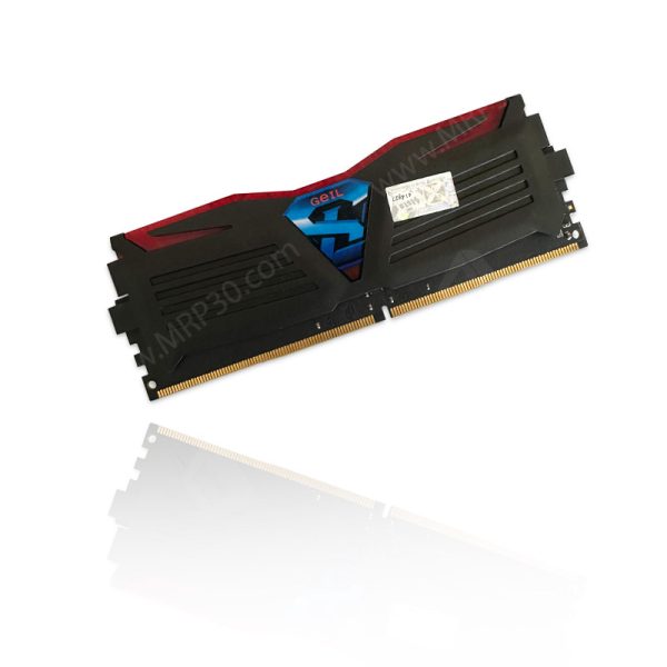 رم گیل Geil Super Luce 16GB DDR4 2400Mhz Red LED استوک در حد نو