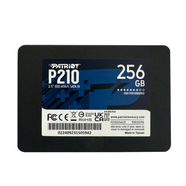 هارد اس اس دی پاتریوت Patriot P210 256GB SSD استوک در حد نو