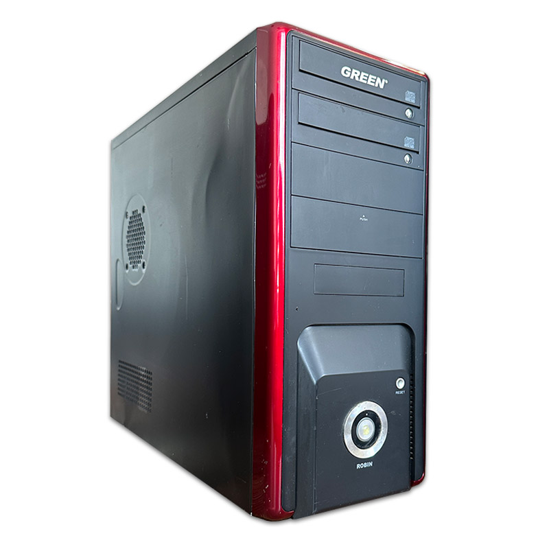 6154-1 کیس کامپیوتر Case Green Robin استوک - Image 1