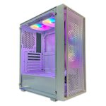 کیس کامپیوتر گیم دیاس Gamdias Aura GC2 Elite White استوک در حد نو