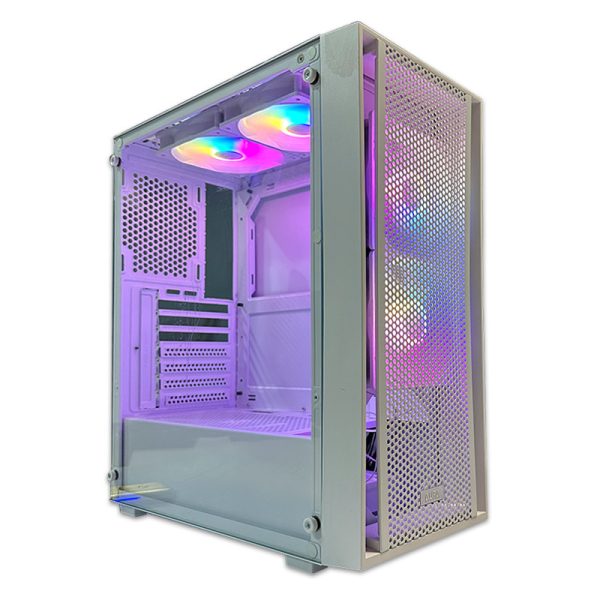 کیس کامپیوتر گیم دیاس Gamdias Aura GC2 Elite White استوک در حد نو