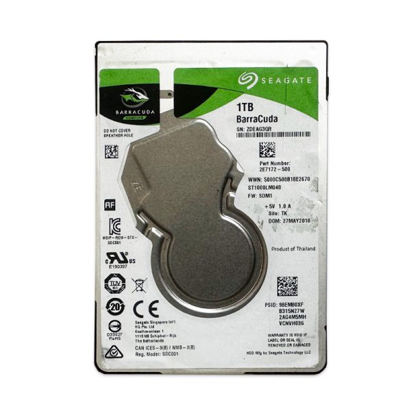 هارد لپ تاپی Seagate Baracuda Compute 1TB Laptop