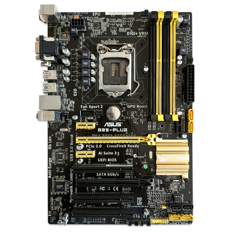 700601-1 مادربرد ایسوس ASUS B85 PLUS استوک