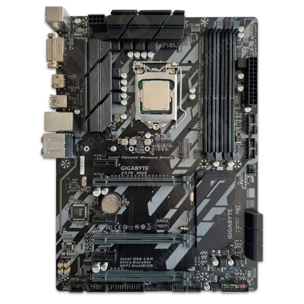 باندل مادربرد Gigabyte Z370 HD3 + Core i7 8700 استوک