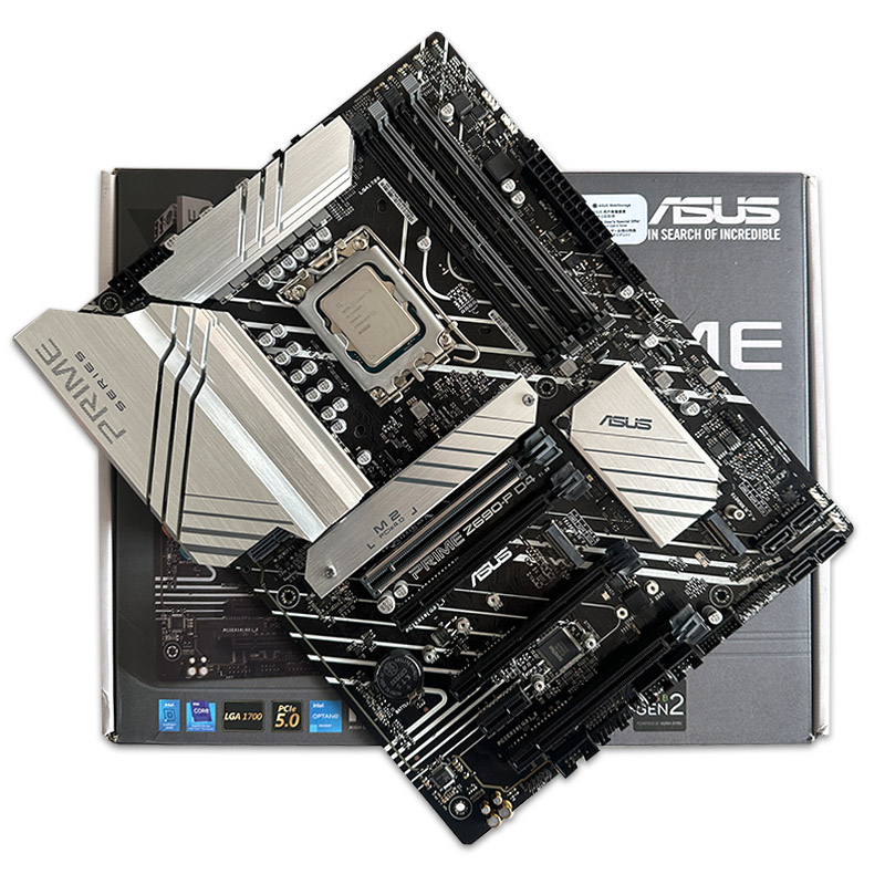 700620 باندل مادربرد ASUS Prime Z690-P D4 + i5 13400f استوک در حد نو