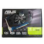 کارت گرافیک ASUS Phoenix GT 1030 2G OC GDDR5 استوک در حد نو