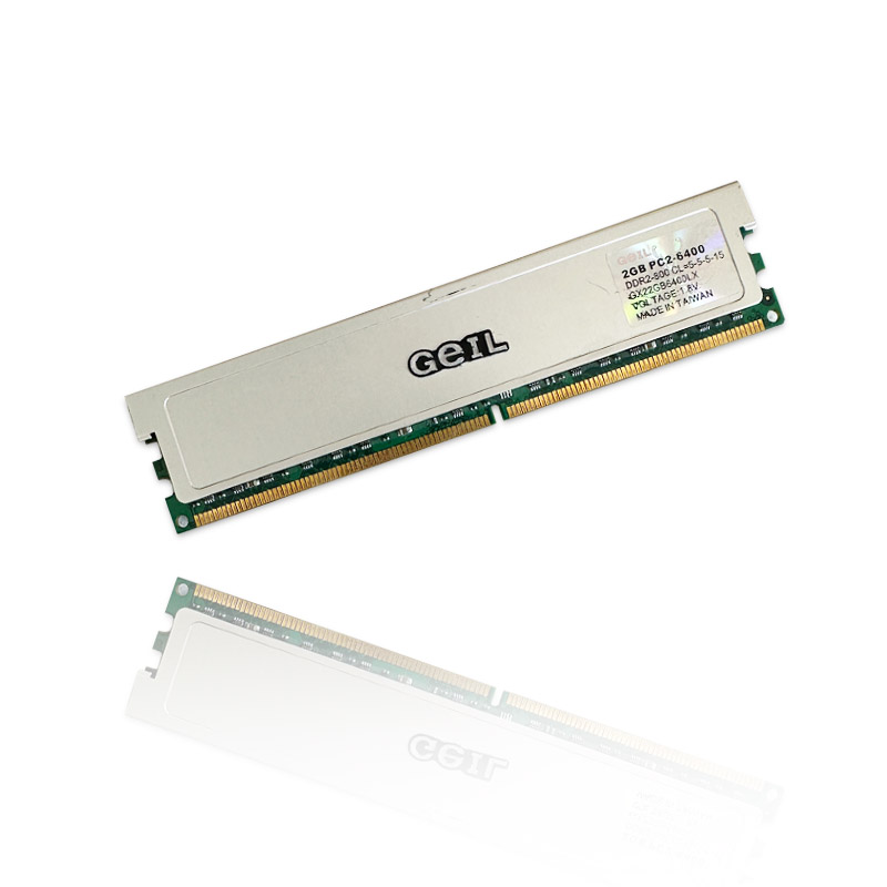 200474-1 رم گیل Geil 2GB DDR2 800Mhz heatsink استوک - Image 1