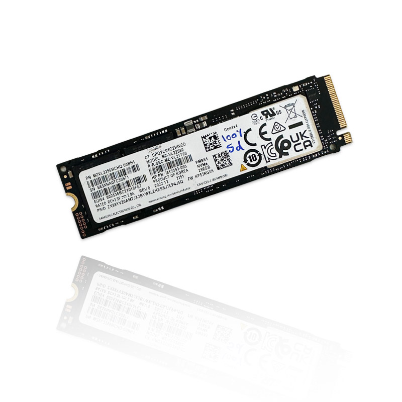 300504-2 اس اس دی سامسونگ Samsung MZ-VL2256H M.2 256GB SSD استوک در حد نو - Image 1