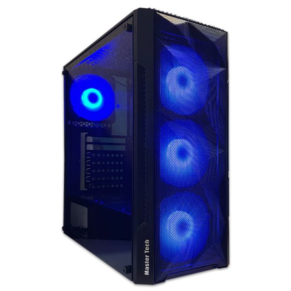 قاب کیس کامپیوتر مسترتک MasterTech Hunter استوک در حد نو