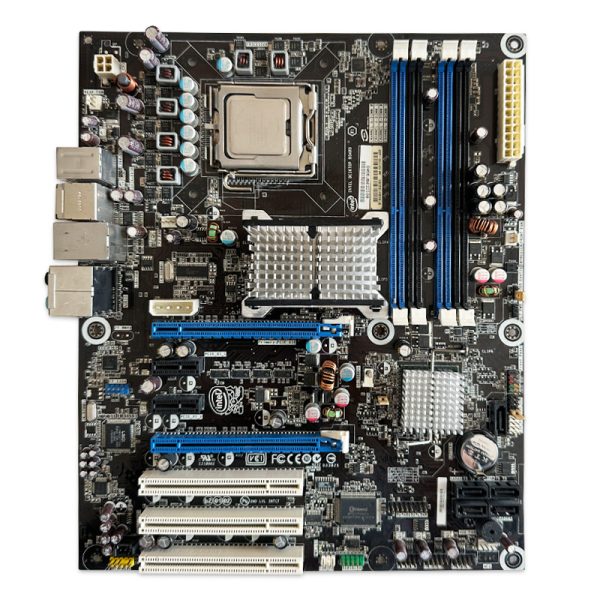 باندل مادربرد Intel Skyburg DP45SG + Core 2 Quad Q9550 استوک