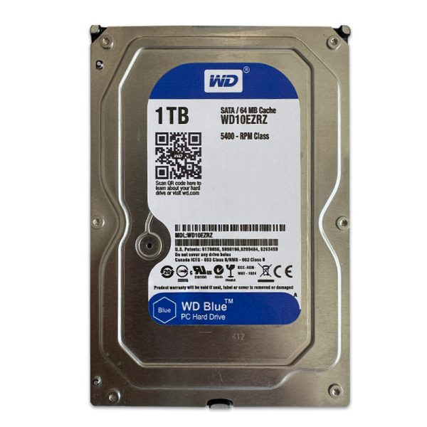 هارد 1 ترا وسترن WD Blue 1TB WD10EZRZ استوک شرکتی