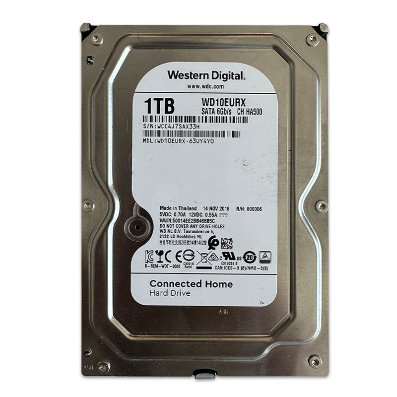 WD Digital 1TB WD10EZEX (2) هارد 1 ترا وسترن WD Digital 1TB WD10EZEX استوک - Image 1