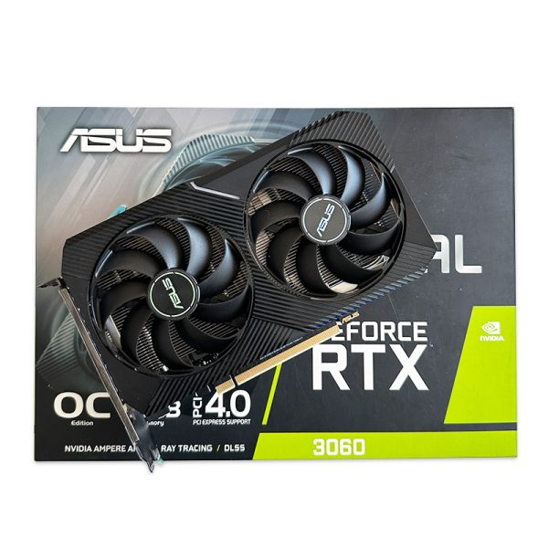 گرافیک ASUS Dual RTX 3060 OC V2 12G GDDR6 استوک در حد نو