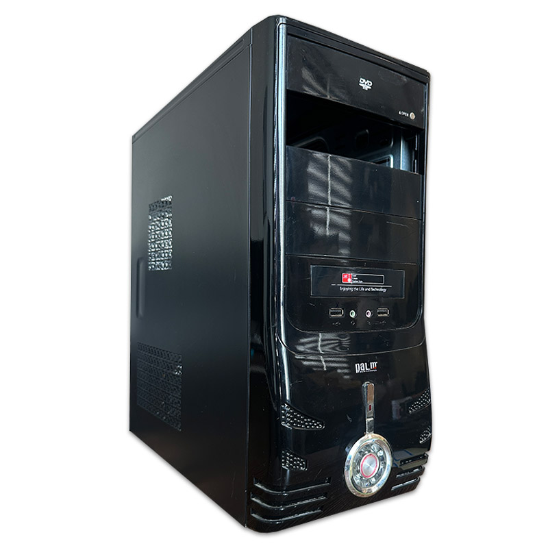 6105-3 قاب کیس کامپیوتر Case Palm Black *استوک - Image 1