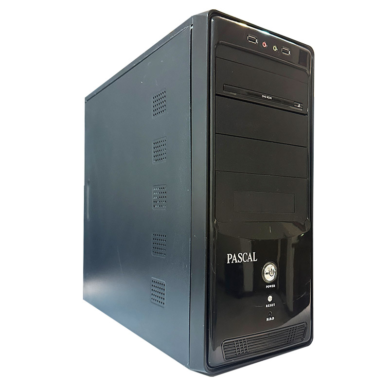 6130 (2) قاب کیس کامپیوتر پاسکال Case Pascal Black *استوک - Image 1