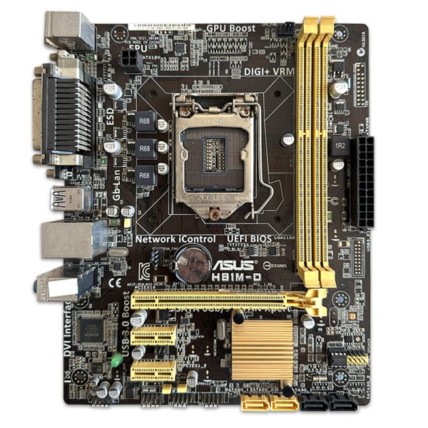 مادربرد ایسوس ASUS H81M-D استوک