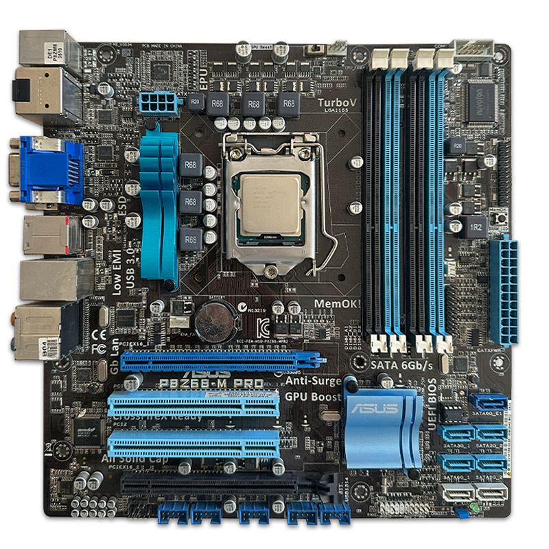 700641 باندل مادربرد Asus P8Z68-M Pro + Core I7 3770 *استوک