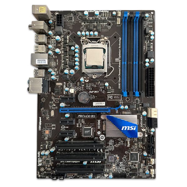باندل مادربرد MSI PH67A-C43(B3) + i7 3770 استوک