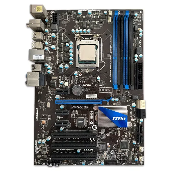 باندل مادربرد MSI PH67A-C43(B3) + i7 3770 استوک