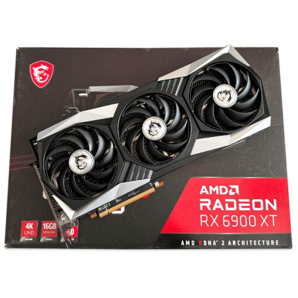 گرافیک Msi RX 6900 XT Gaming X trio 16G GDDR6 استوک در حد نو