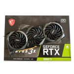 کارت گرافیک MSI RTX 3060 TI VENTUS 3X LHR OC 8G GDDR6 استوک در حد نو
