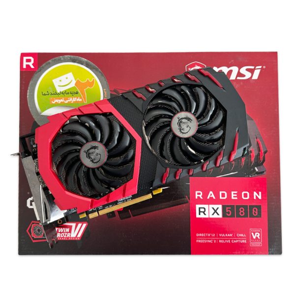 کارت گرافیک MSI RX 580 Gaming X 8G GDDR5
